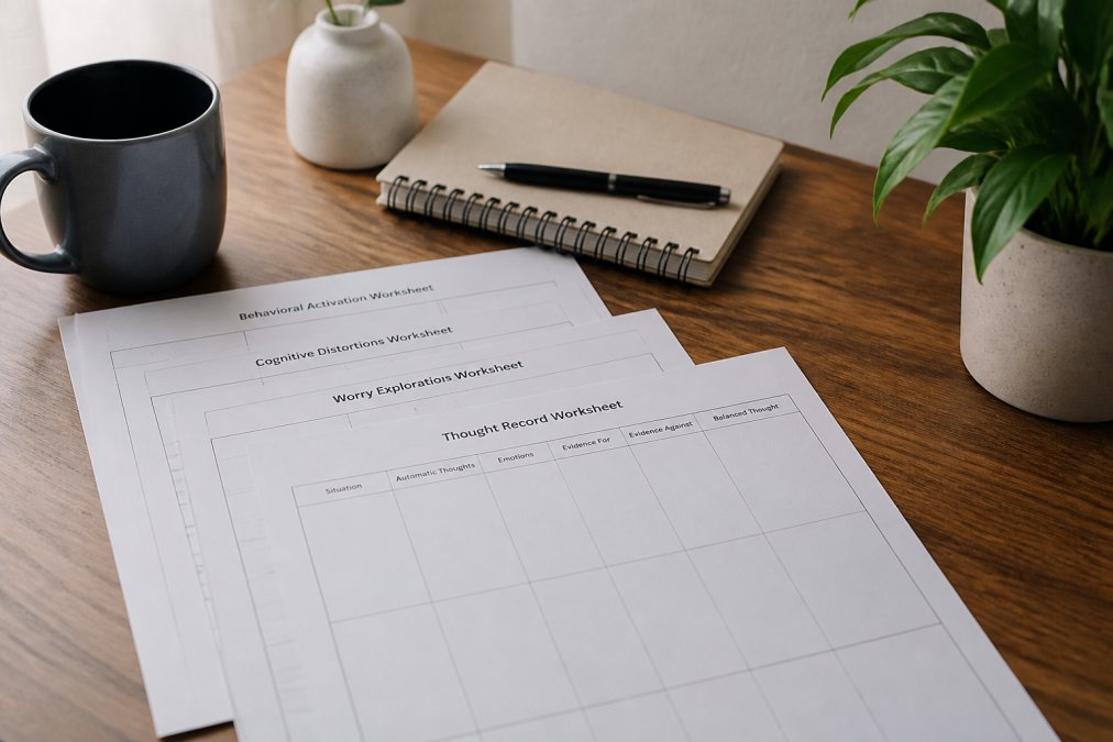 7 CBT Worksheets That Actually Work for Anxiety
