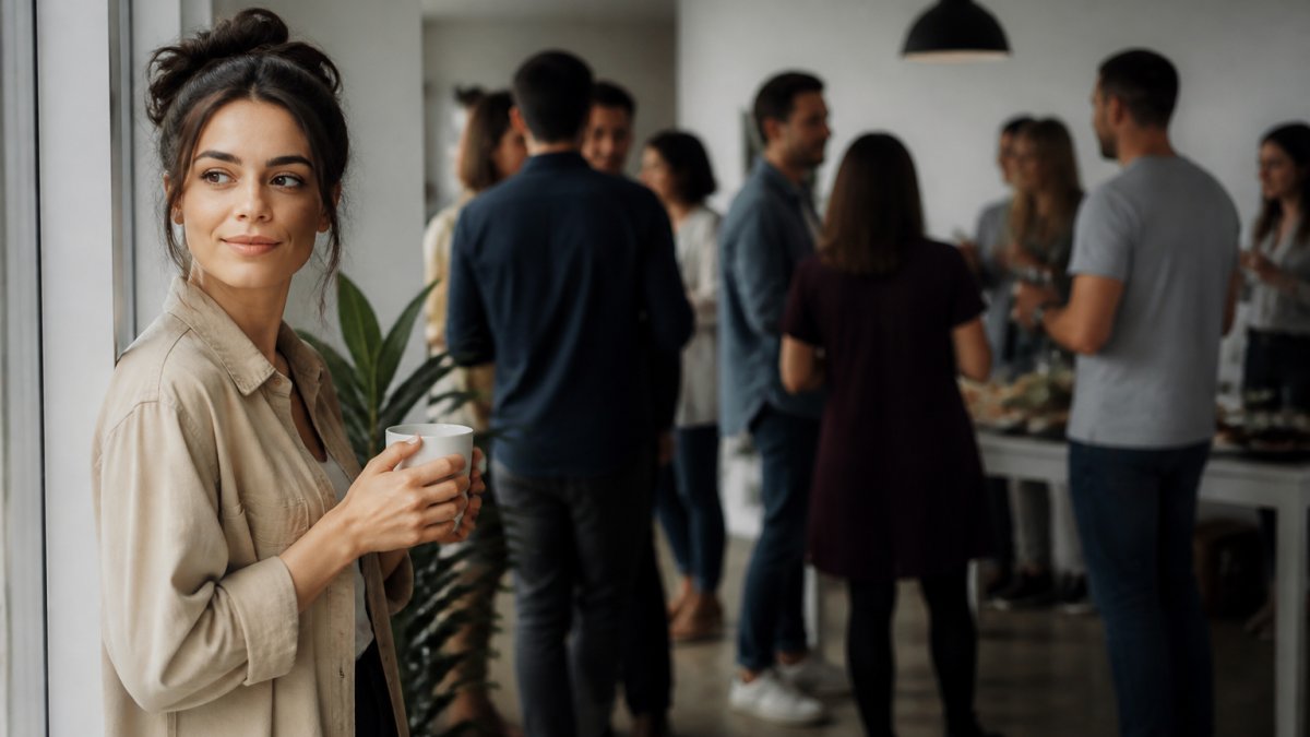 How Introverts Can Enjoy Large Social Gatherings