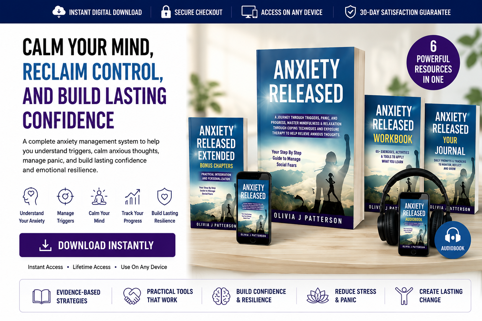 Anxiety Released – Complete Anxiety Management System