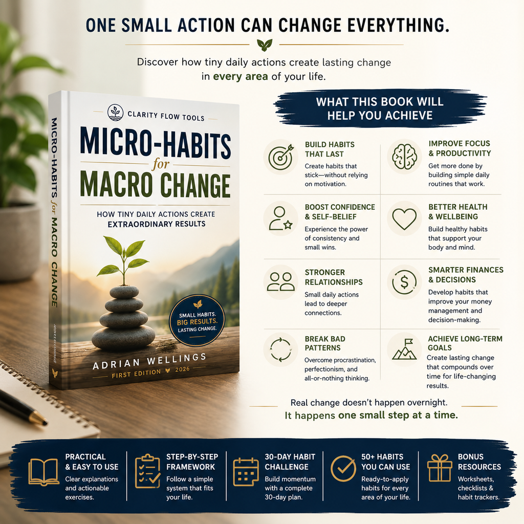 Micro-Habits for Macro Change: The Proven System for Building Lasting Habits Through Tiny Daily Actions