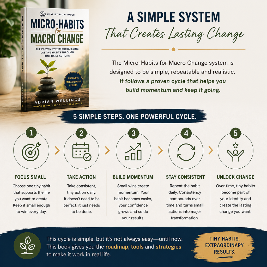 Micro-Habits for Macro Change: The Proven System for Building Lasting Habits Through Tiny Daily Actions