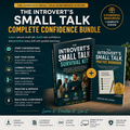 The Introvert's Small Talk Survival Kit Complete System | Includes the Guide + Companion Workbook