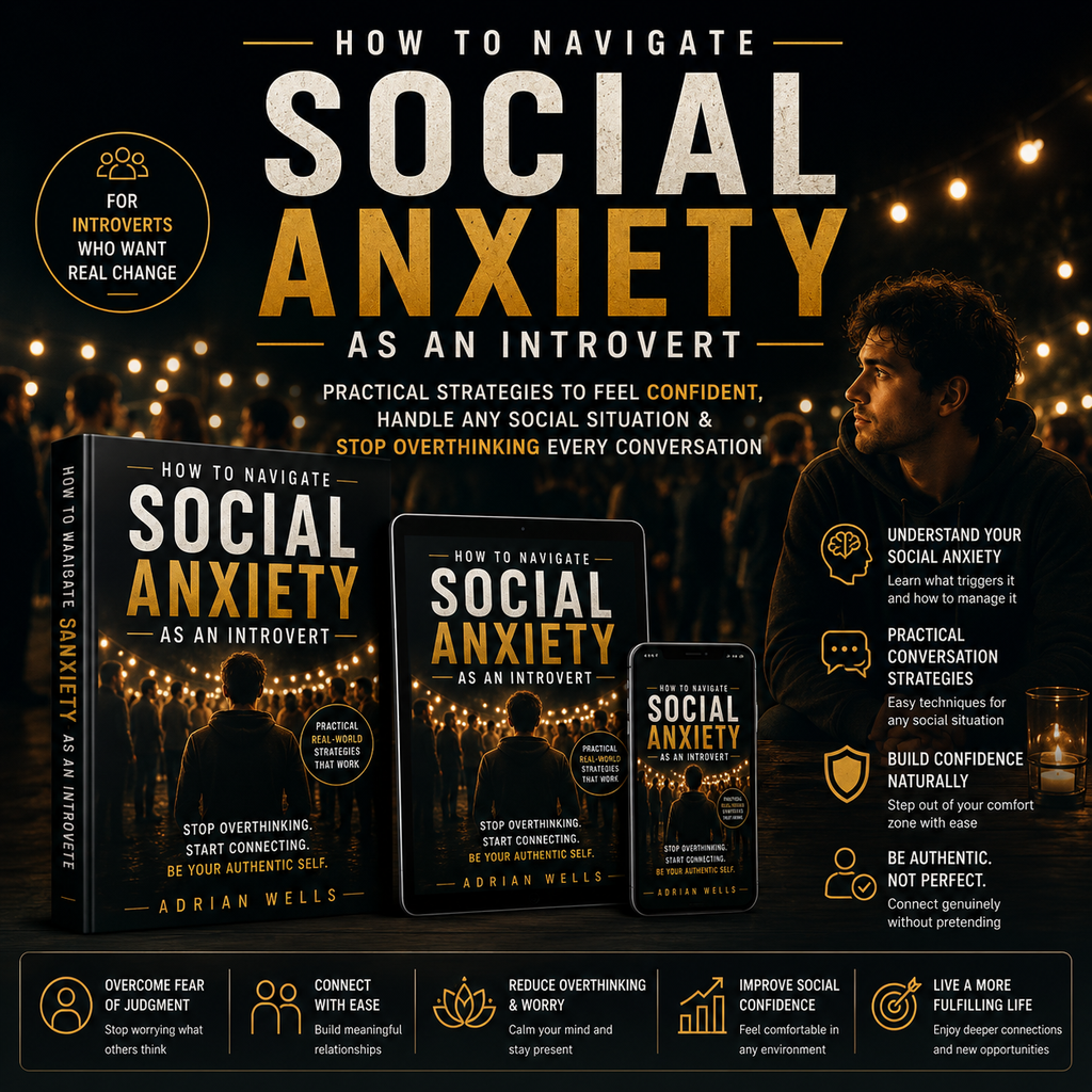 How to Navigate Social Anxiety as an Introvert (Without Overthinking Every Conversation)